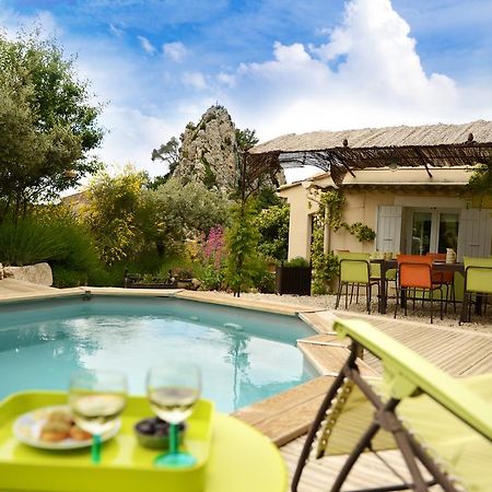 Bed and Breakfast Mas De Carabelle La Roque-Alric Exteriér fotografie